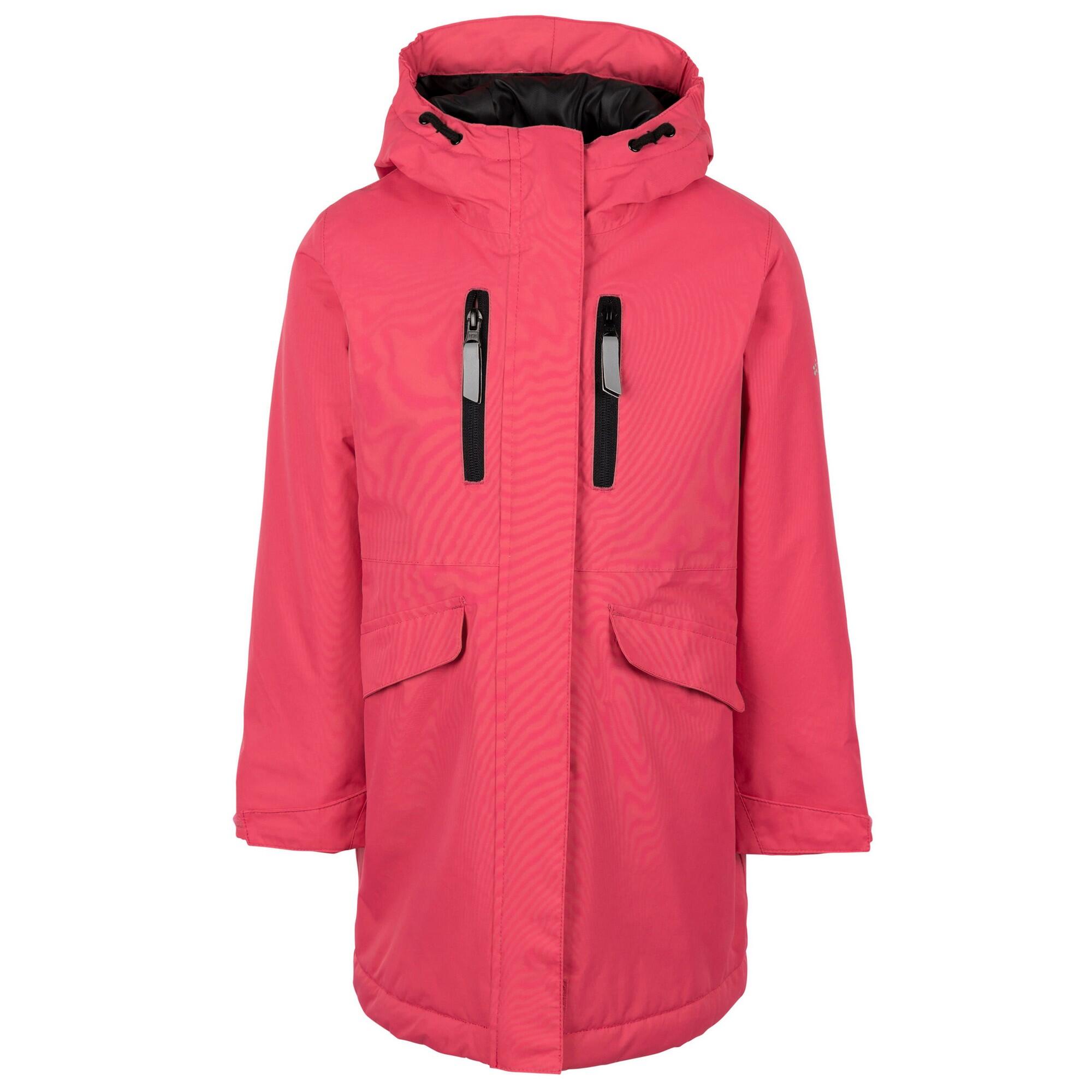 Trespass - Imperméable Roseview Fille (fraise) - Veste - Rose - 10 À 12 Ans - Decathlon