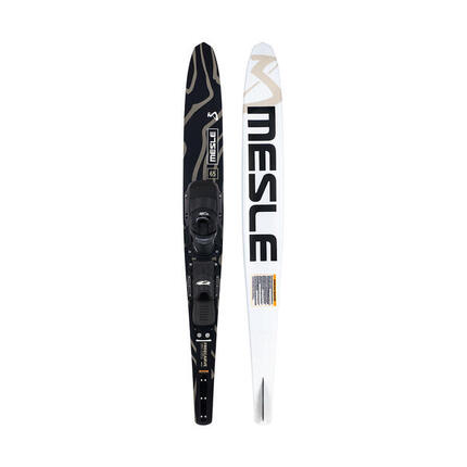 Monoski Freecarve 69'' mit D3 Leverage Bindung Slalom Wasserski Erwachsene