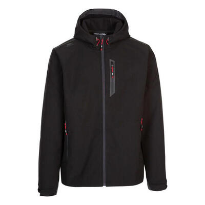Heren alwero softshell hybride jas (zwart)