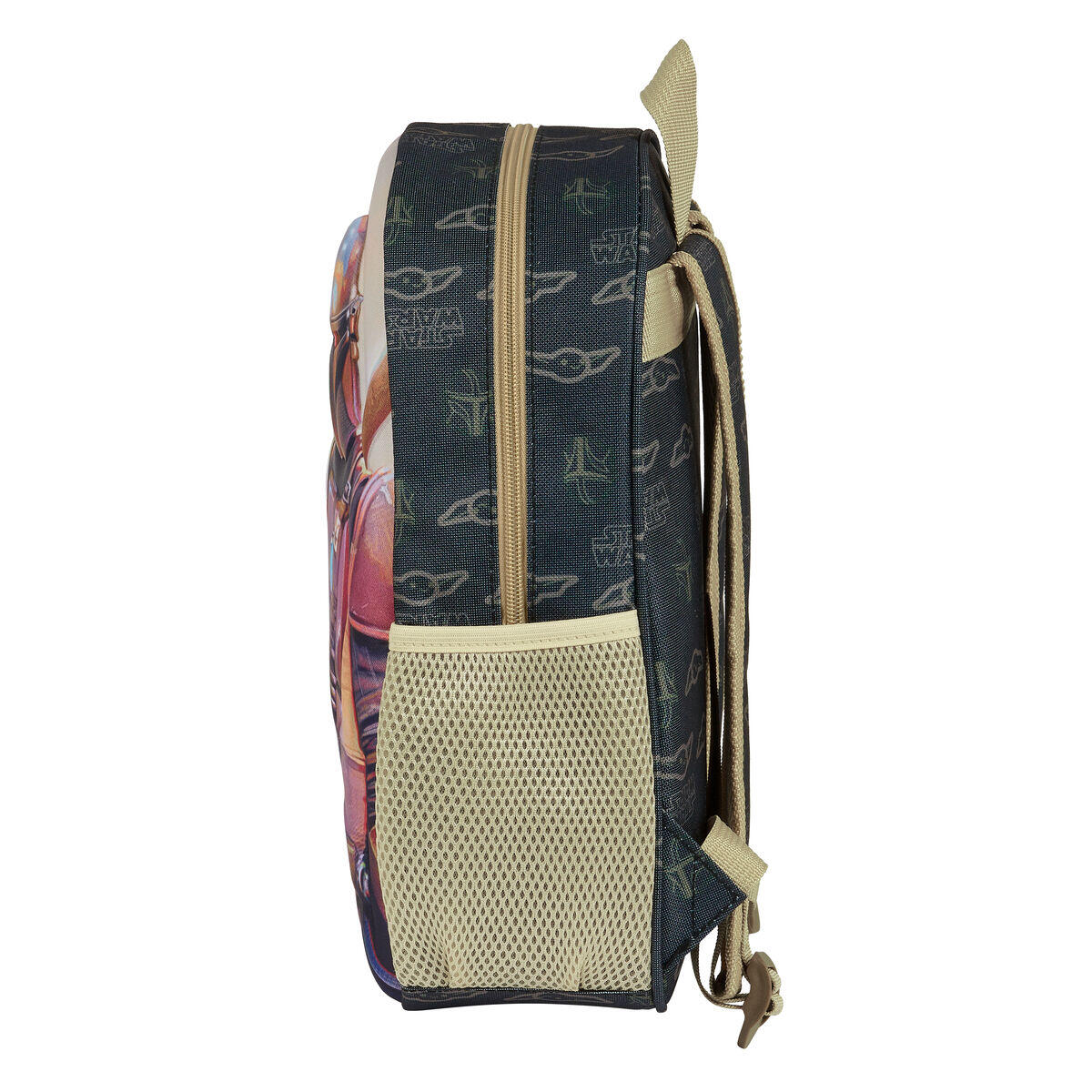 Zaino per Bambini 3D The Mandalorian Nero 2/3