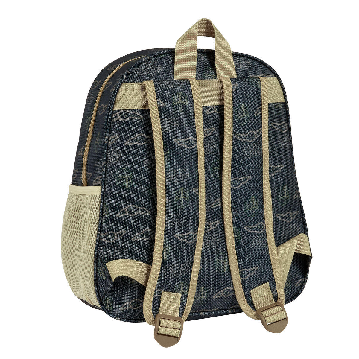 Zaino per Bambini 3D The Mandalorian Nero 3/3