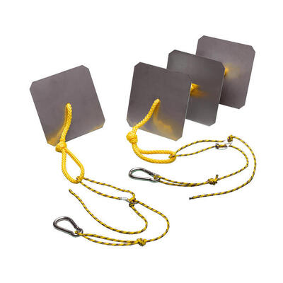 Bodenverankerung für Spielfeldmarkierung Beachvolleyball Unisex