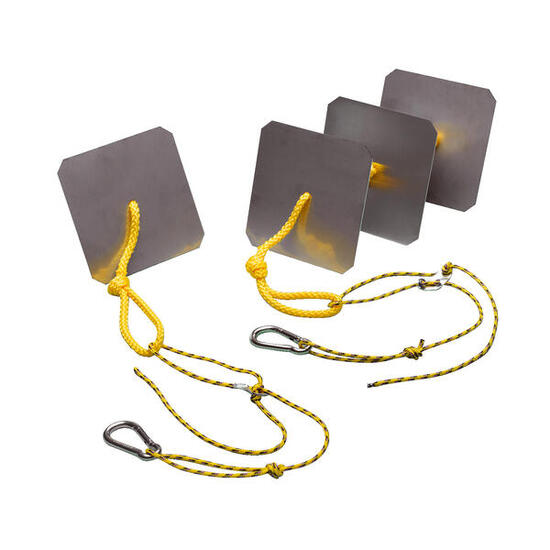 Bodenverankerung für Spielfeldmarkierung Beachvolleyball Unisex