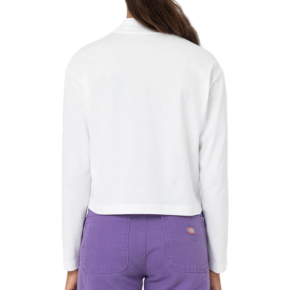 Felpa Donna Dickies Mapleton High Bianca 3/3