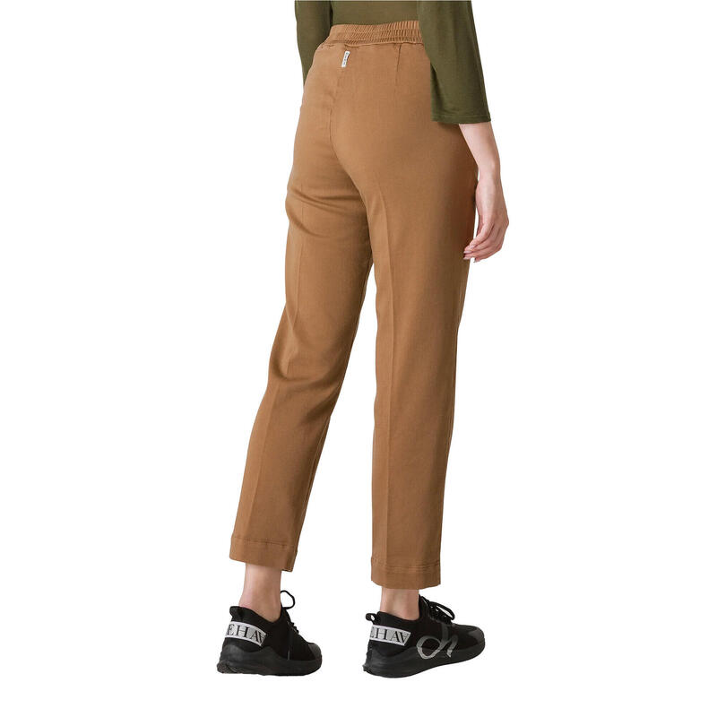 Pantalon Deha Pantalon Droit En Gabardine Femme