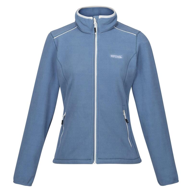 Dames Floreo IV Full Zip Fleece Jas (Koronetblauw/Wit)