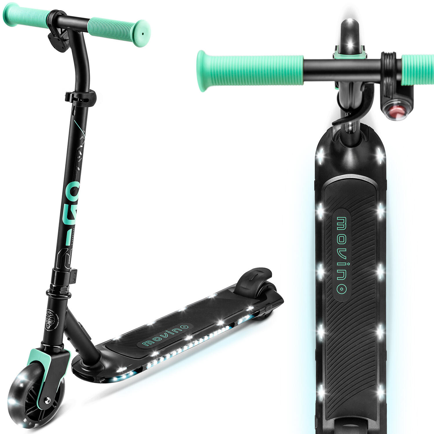 Scooter elétrica movino e-go para crianças