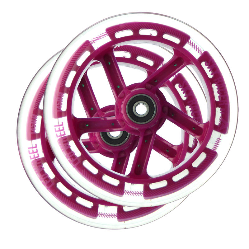 Roue de trottinette adulte 145mm Pro ABEC 7 avec LED                                   6 modèles disponibles 3299€    APOLLO Roue de trottinette adulte 145mm Pro ABEC 7 avec LEDVendu exclusivement en ligne   