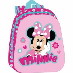 Mochila Escolar Minnie Mouse Rosa