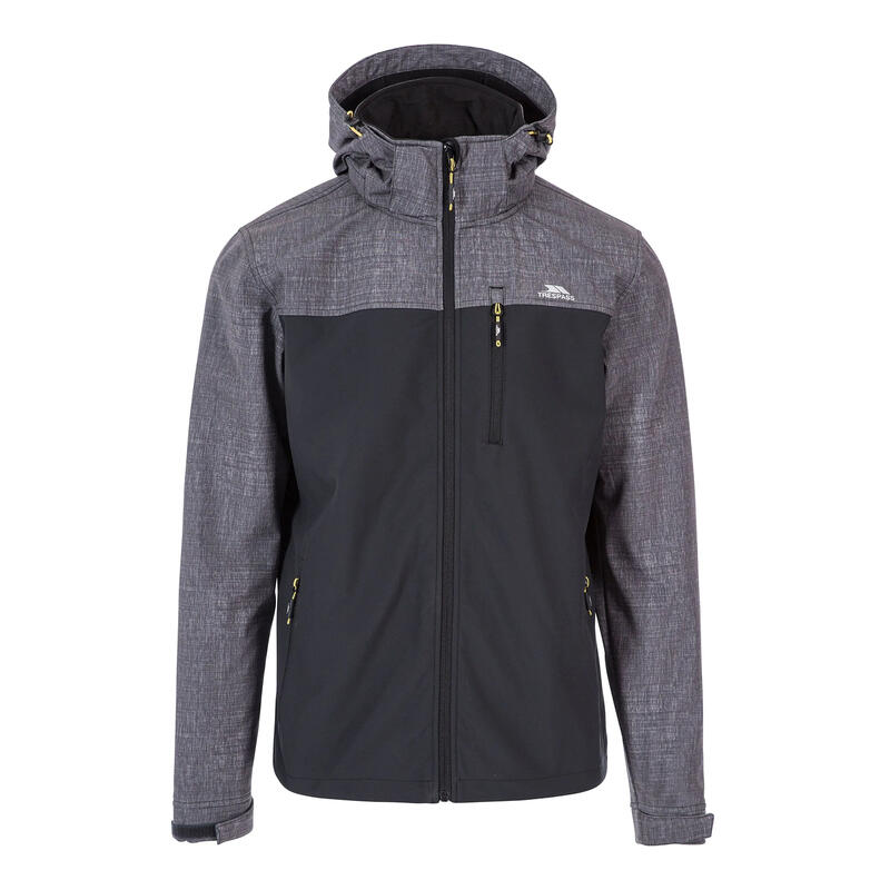 Chaqueta Híbrida Alwero de Softshell para Hombre Viña Oscura