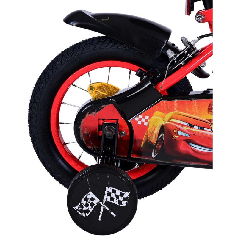 VOLARE BICYCLES Kinderfiets Disney Cars 12 inch, zonder terugtraprem