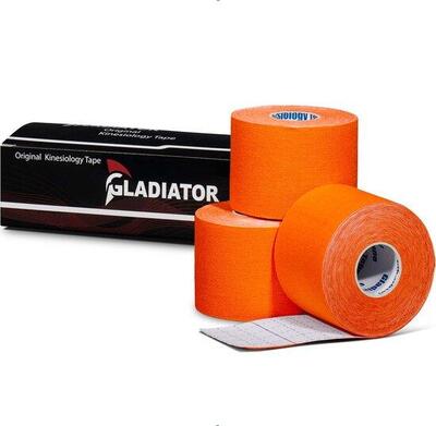 Gladiator sports kinesiotape (3 rollen ) – oranje