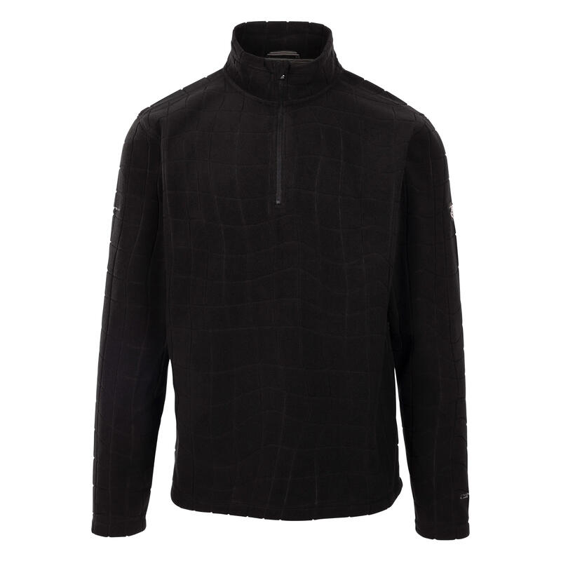 Heren Ellerton Fleece Jas (Zwart)