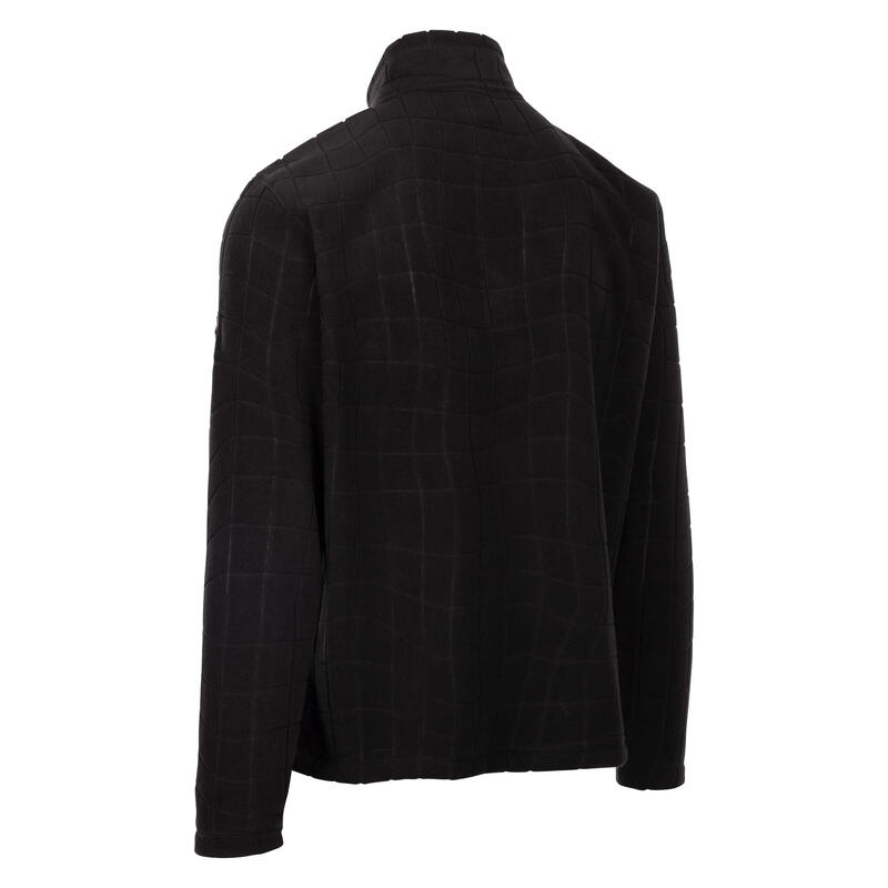 Heren Ellerton Fleece Jas (Zwart)