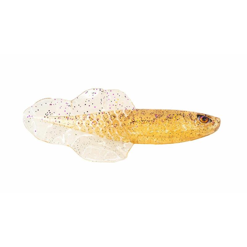 Flacid Shad - 7.6cm - 109 Gold Shiner