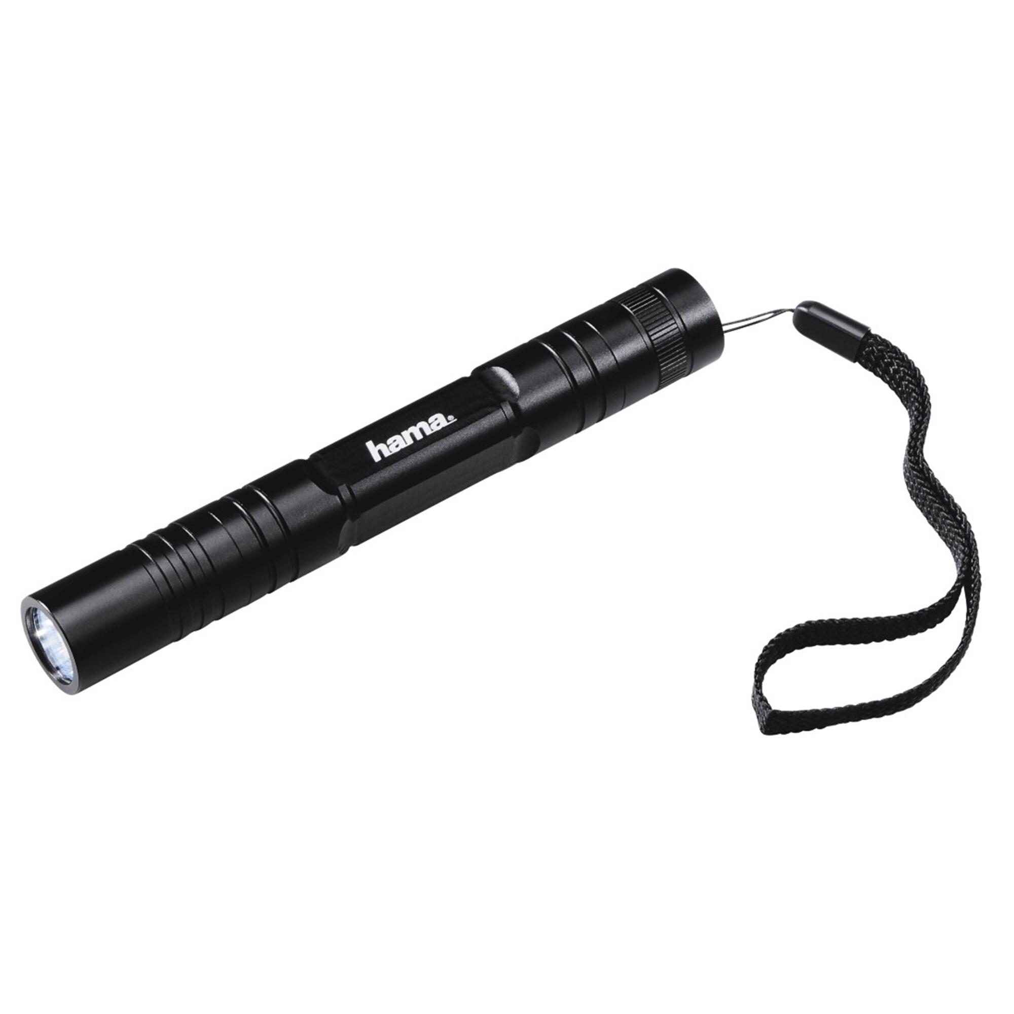 HAMA HAMA LED-Taschenlampe Regular R-147, Schwarz