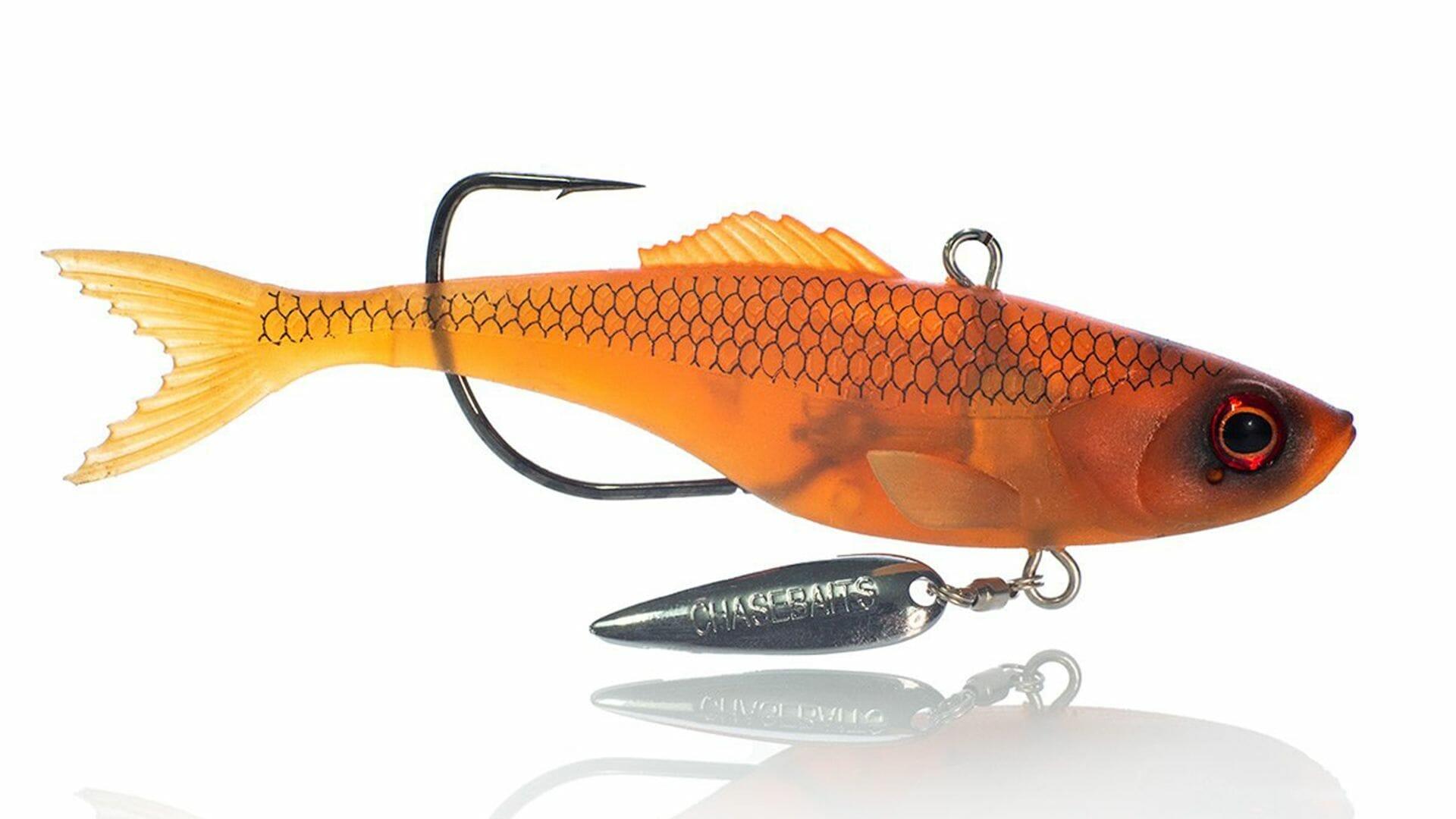 CHASEBAITS Softbaits -RIP Snorter - 9cm - 07 Orange Oil