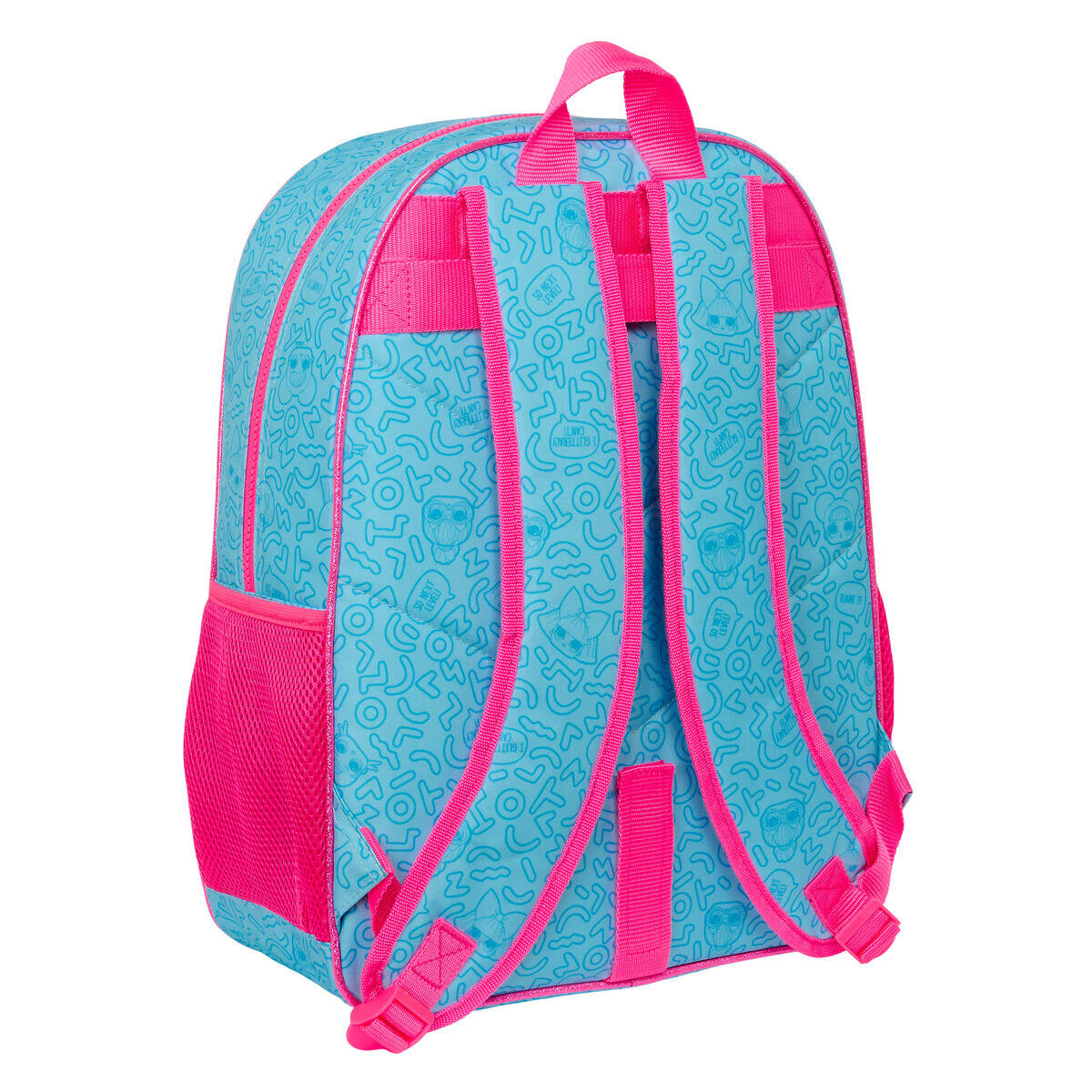 Mochila Escolar LOL Surprise! Divas Azul 3/3