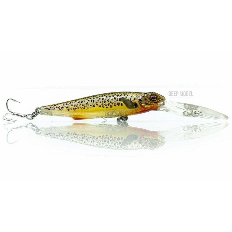 Poisson nageur Storm Smash Shad 5cm 5g Metallic Rainbow