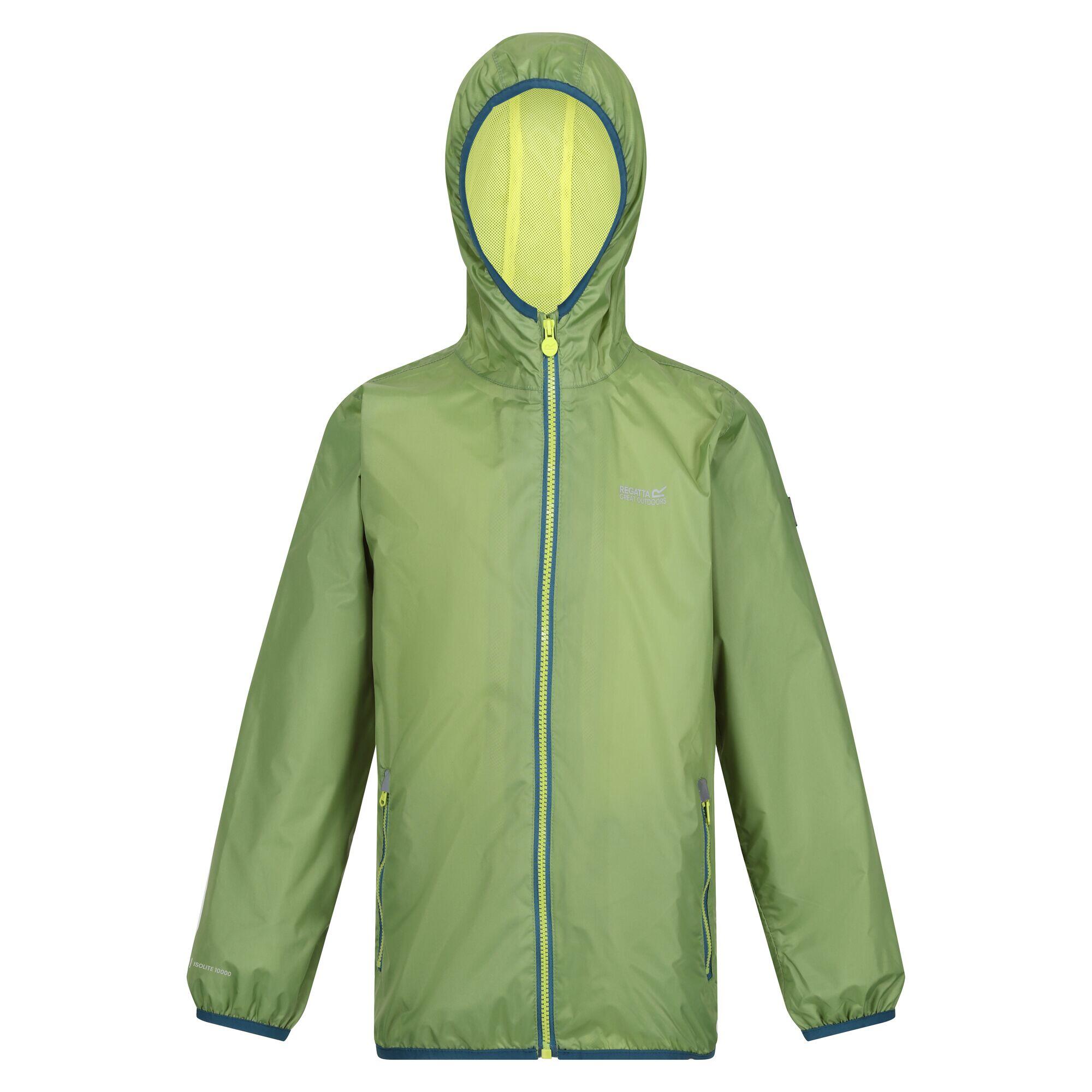 LEVER Giacca impermeabile unisex (verde piquant)