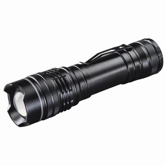 HAMA LED-Taschenlampe Professional 4, 370 Lumen, Schwarz
