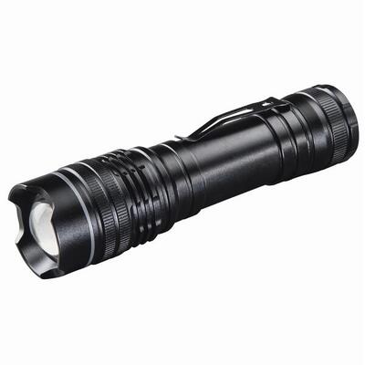 HAMA LED-Taschenlampe Professional 4. 370 Lumen. Schwarz