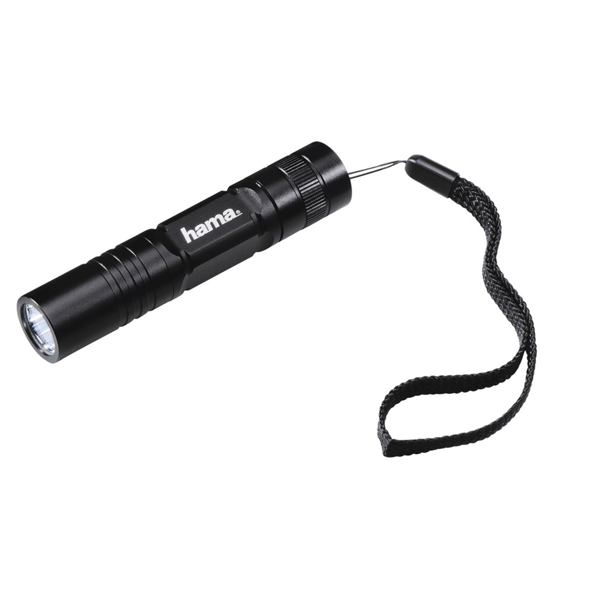 HAMA HAMA LED-Taschenlampe Regular R-98, Schwarz