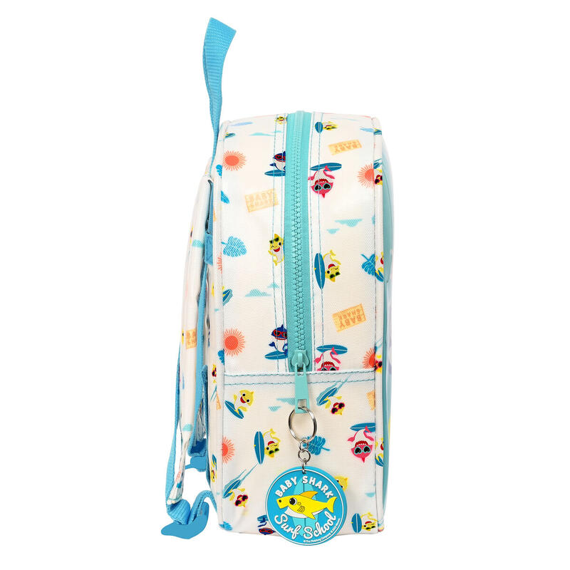 Mochila Infantil Baby Shark Surfing Azul