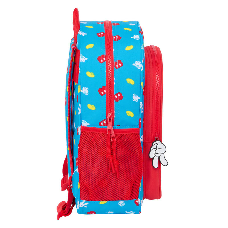 Mochila Escolar Mickey Mouse Clubhouse Fantastic Azul