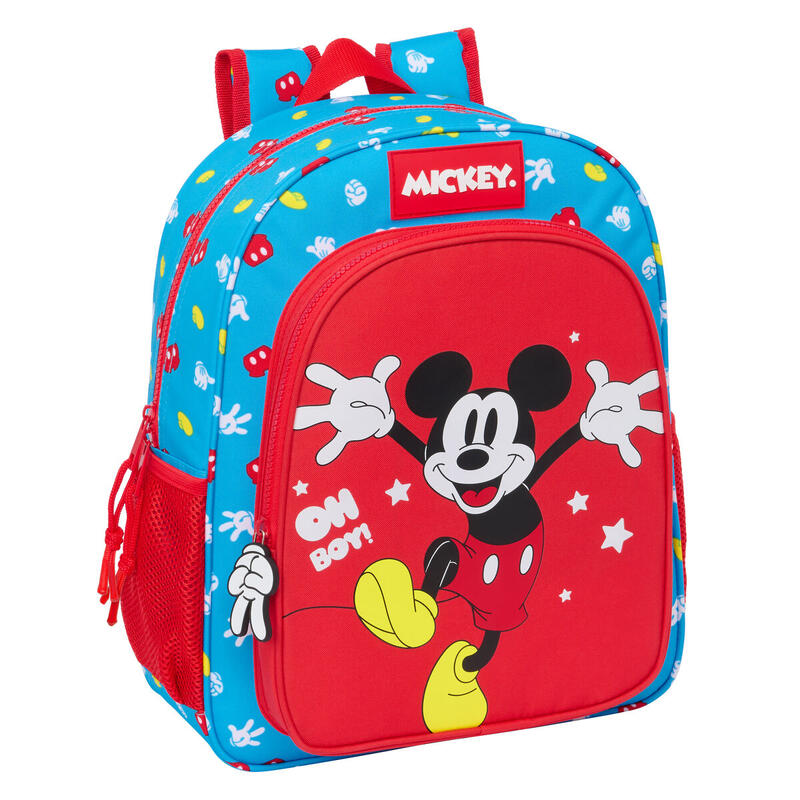 Mochila Escolar Mickey Mouse Clubhouse Fantastic Azul