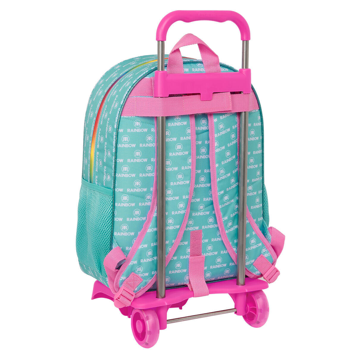 Trolley per la Scuola Rainbow High Paradise Turchese 3/3