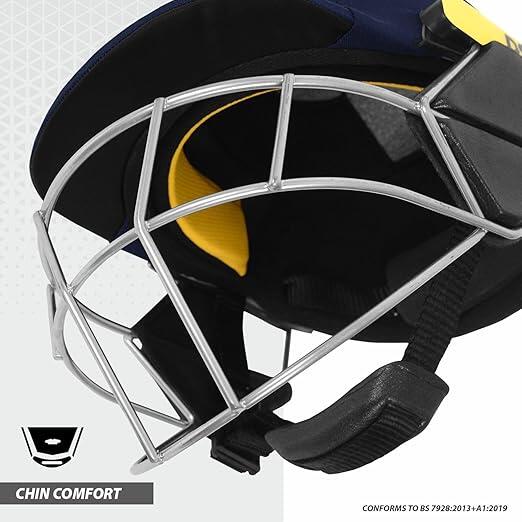 DSC SCUD Cricket-Helm | Marineblau | Größe: Large | Für Männer & Jungen 6/7