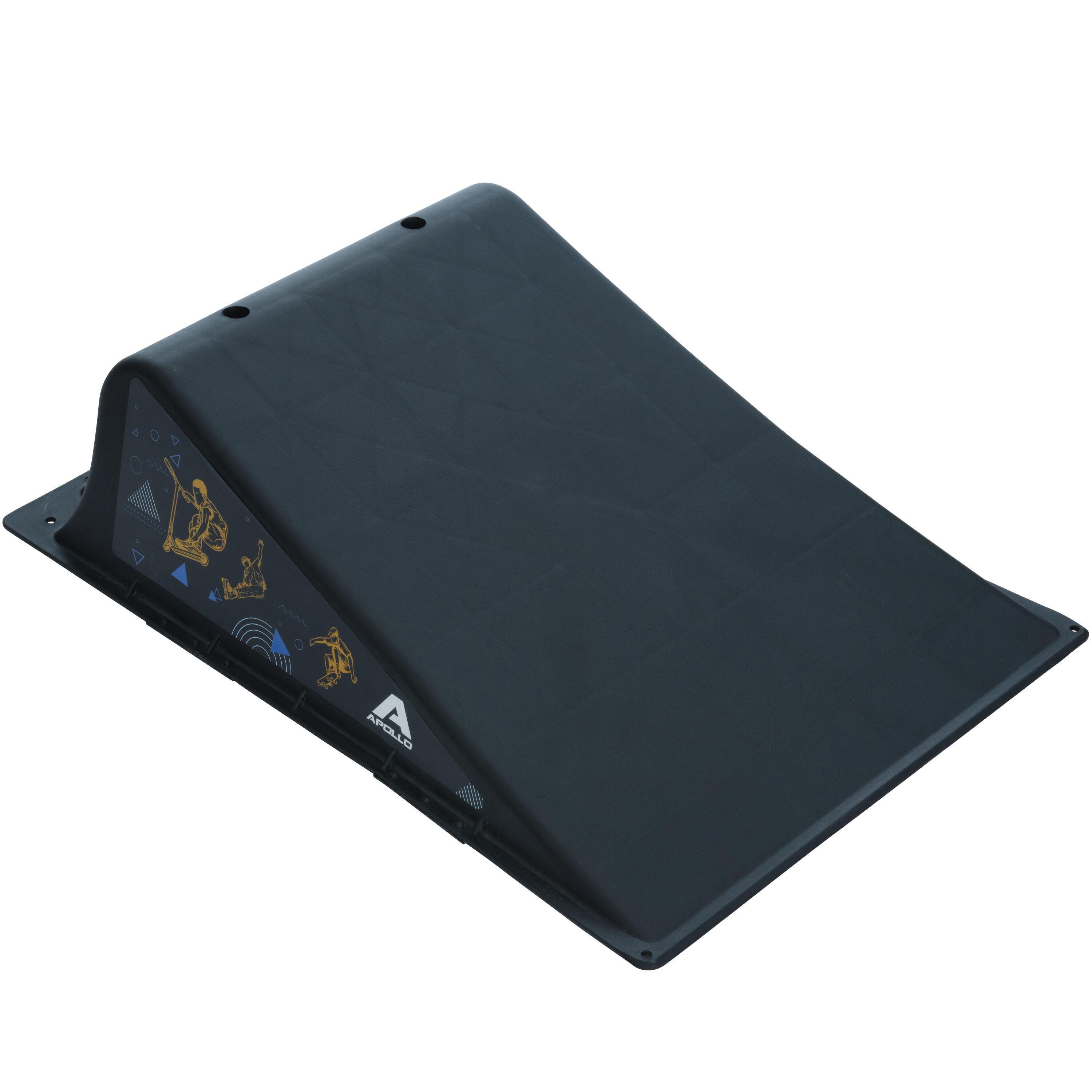 APOLLO Rampe da skate – Rampe per scooter, skateboard - Rampe da esterno 1 pezzo