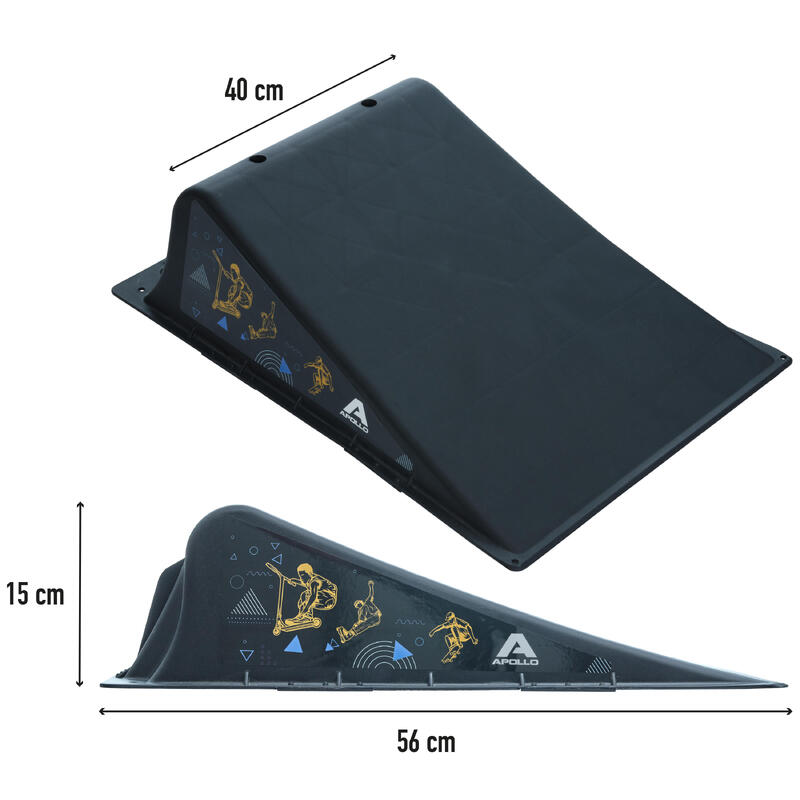Rampe de skate – Rampe pour trottinette, skateboard - Rampe extérieure 1 pièce