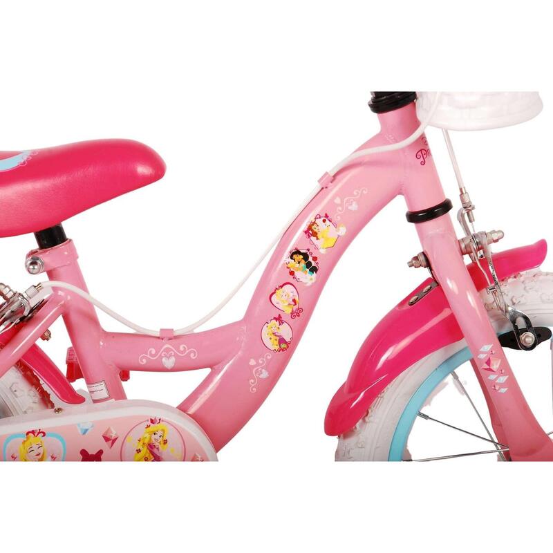 VOLARE BICYCLES Kinderfiets Disney Princess, 14 inch, zonder terugtraprem