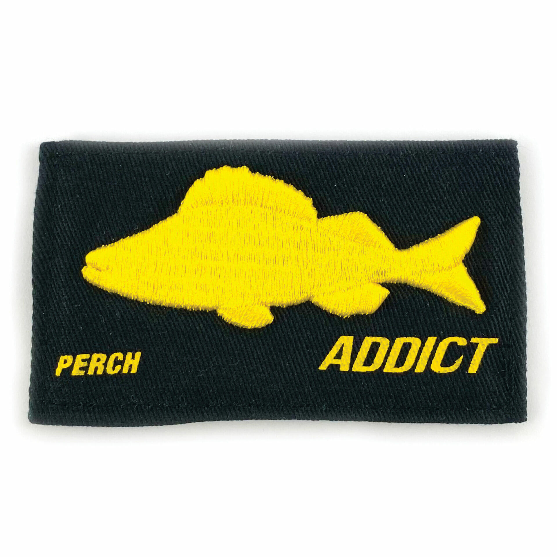FISHXPLORER Black embroidered scratch – Perch Addict