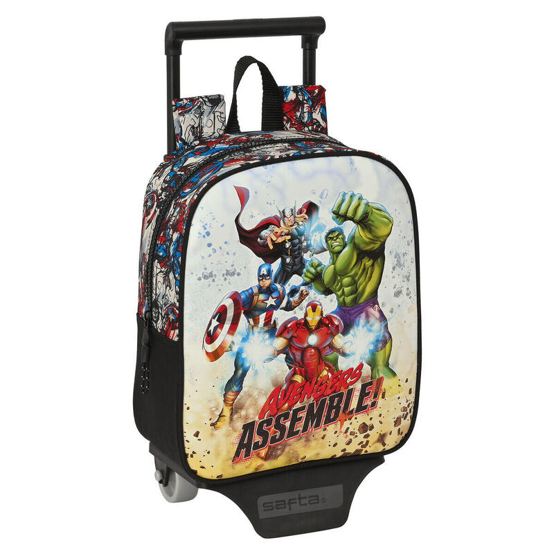 Mochila Escolar con Ruedas The Avengers Forever Multicolor