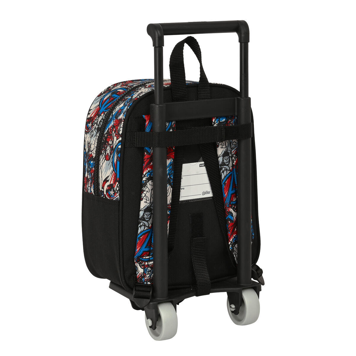 Mochila Escolar con Ruedas The Avengers Forever Multicolor 2/3