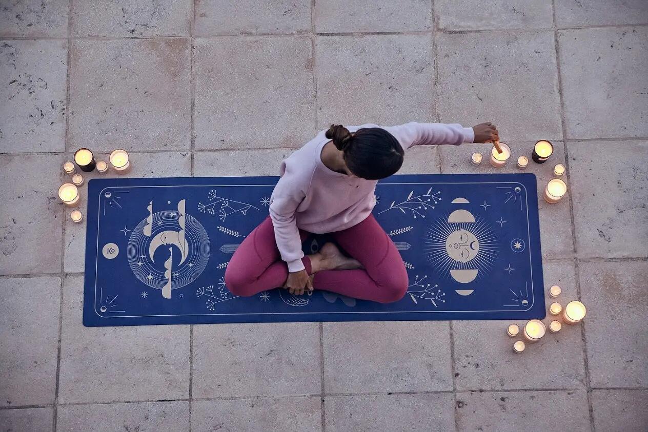 Mata do jogi Moonholi Magic z antypoślizgową powierzchnią 3/7