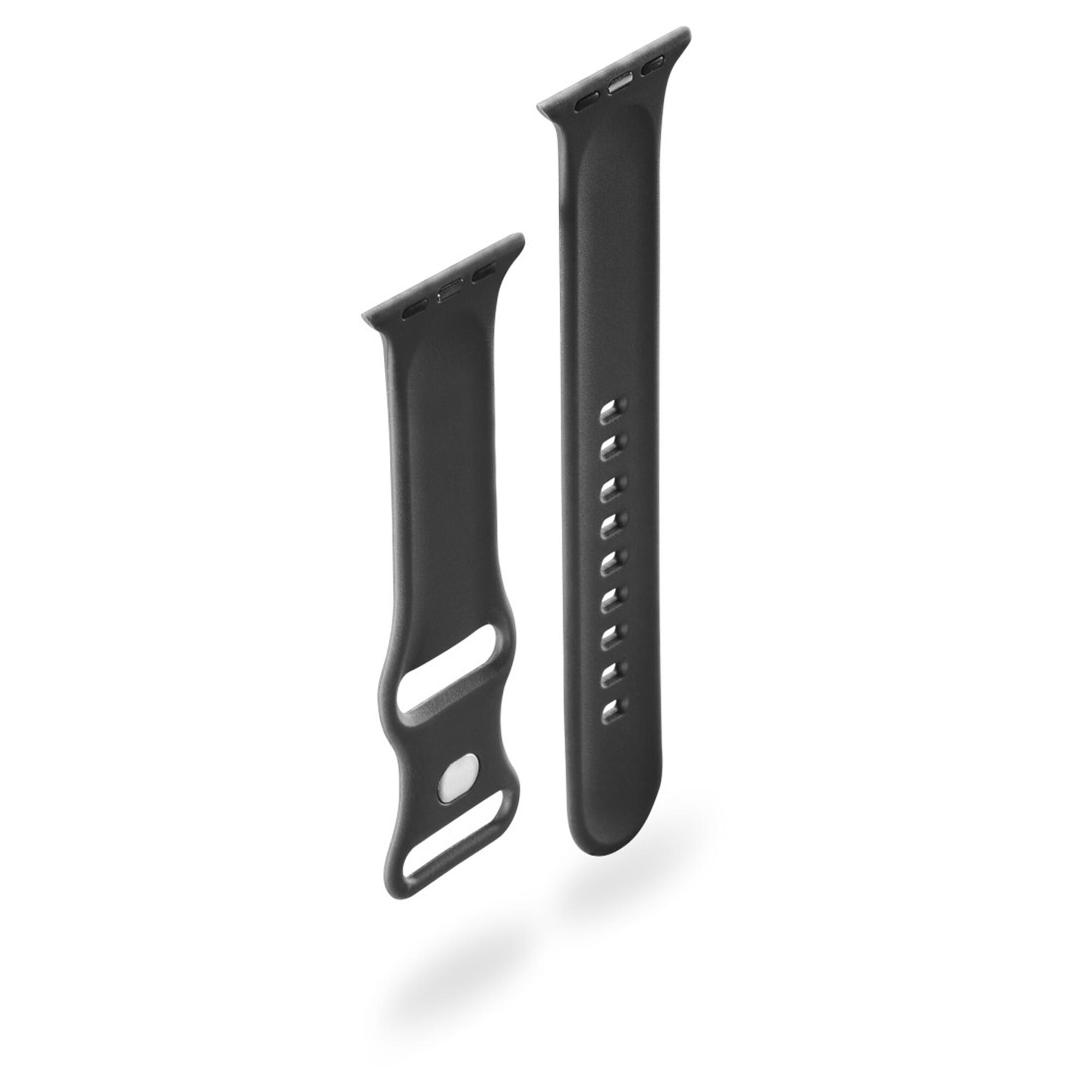HAMA Armband Fantastic Feel für Apple Watch 42/44/45/49mm,Schwa 3/5