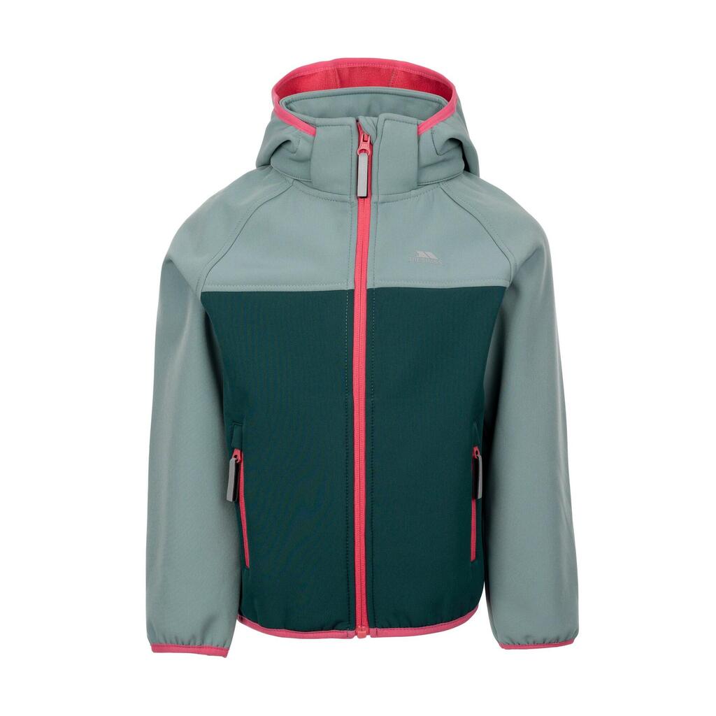 Childrens/Kids Hanbury Soft Shell Jacket (Pine)