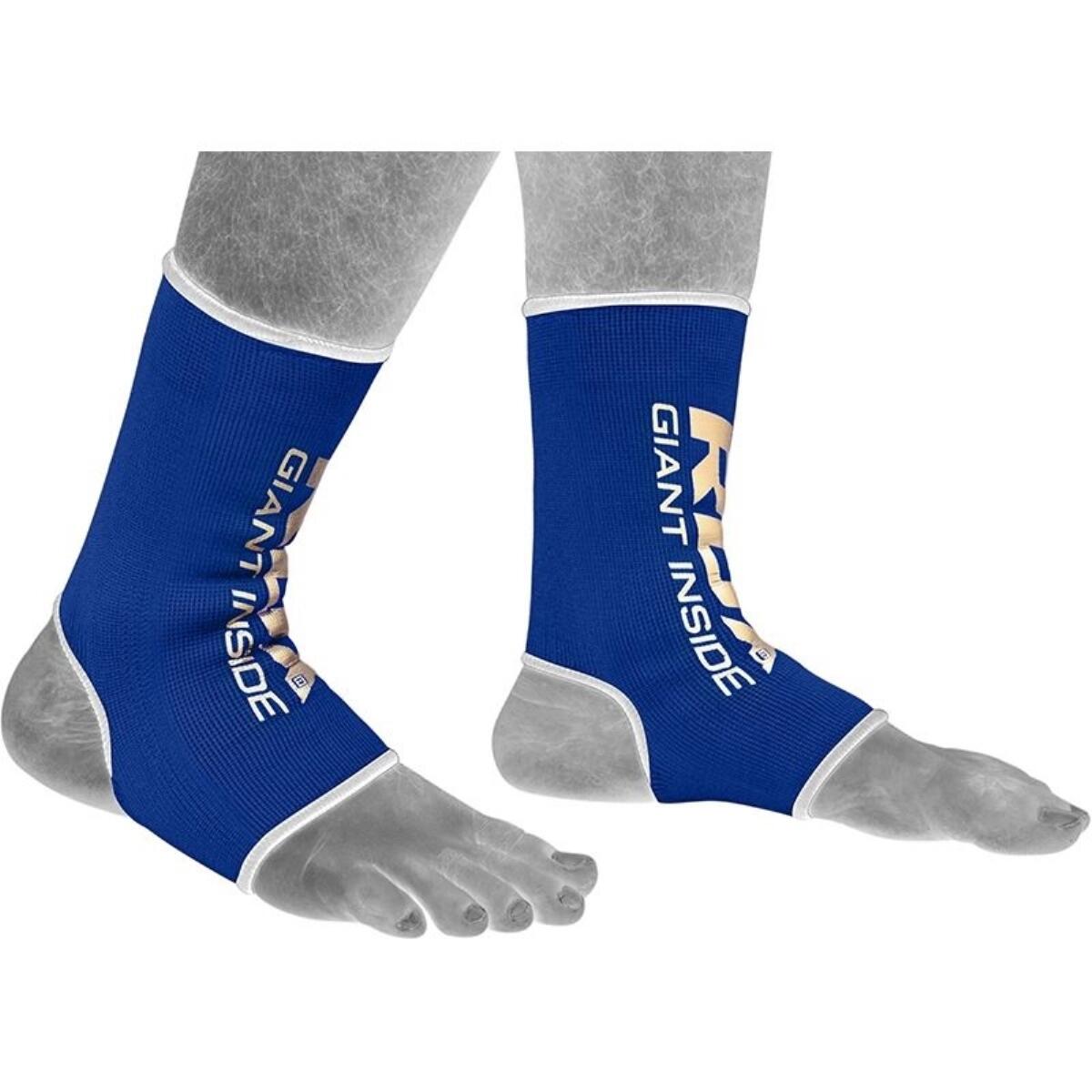 Pończosznicze Ankle Sleeve - ochrona kostki - Niebieski - Rozmiar: L 4/7