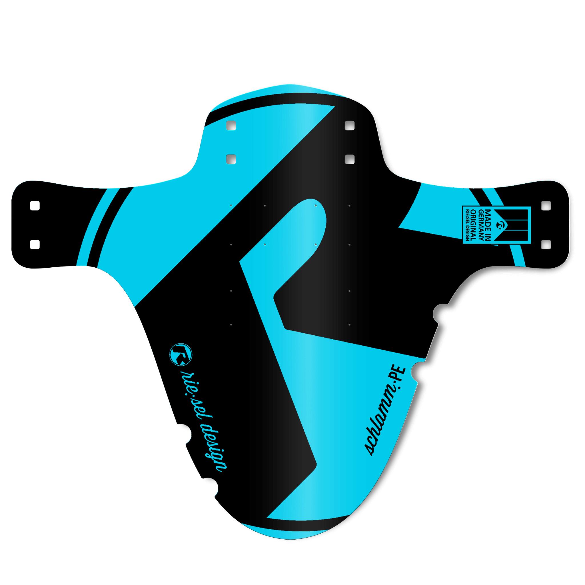 RIESEL DESIGN Riesel Design® Mudguard - schlamm:PE - MTB Schutzblech inkl. Kabelbinder