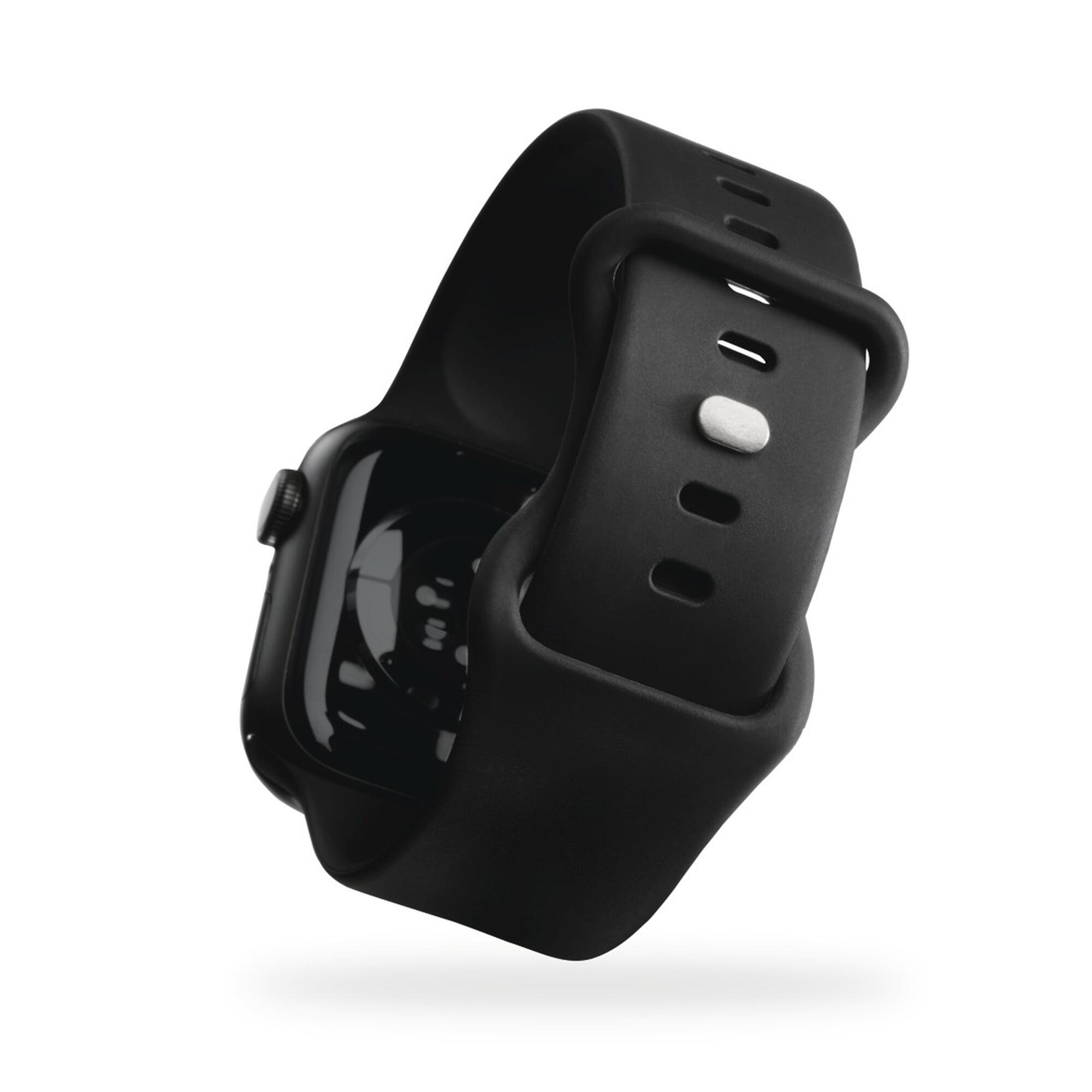 HAMA Armband Fantastic Feel für Apple Watch 42/44/45/49mm,Schwa 5/5
