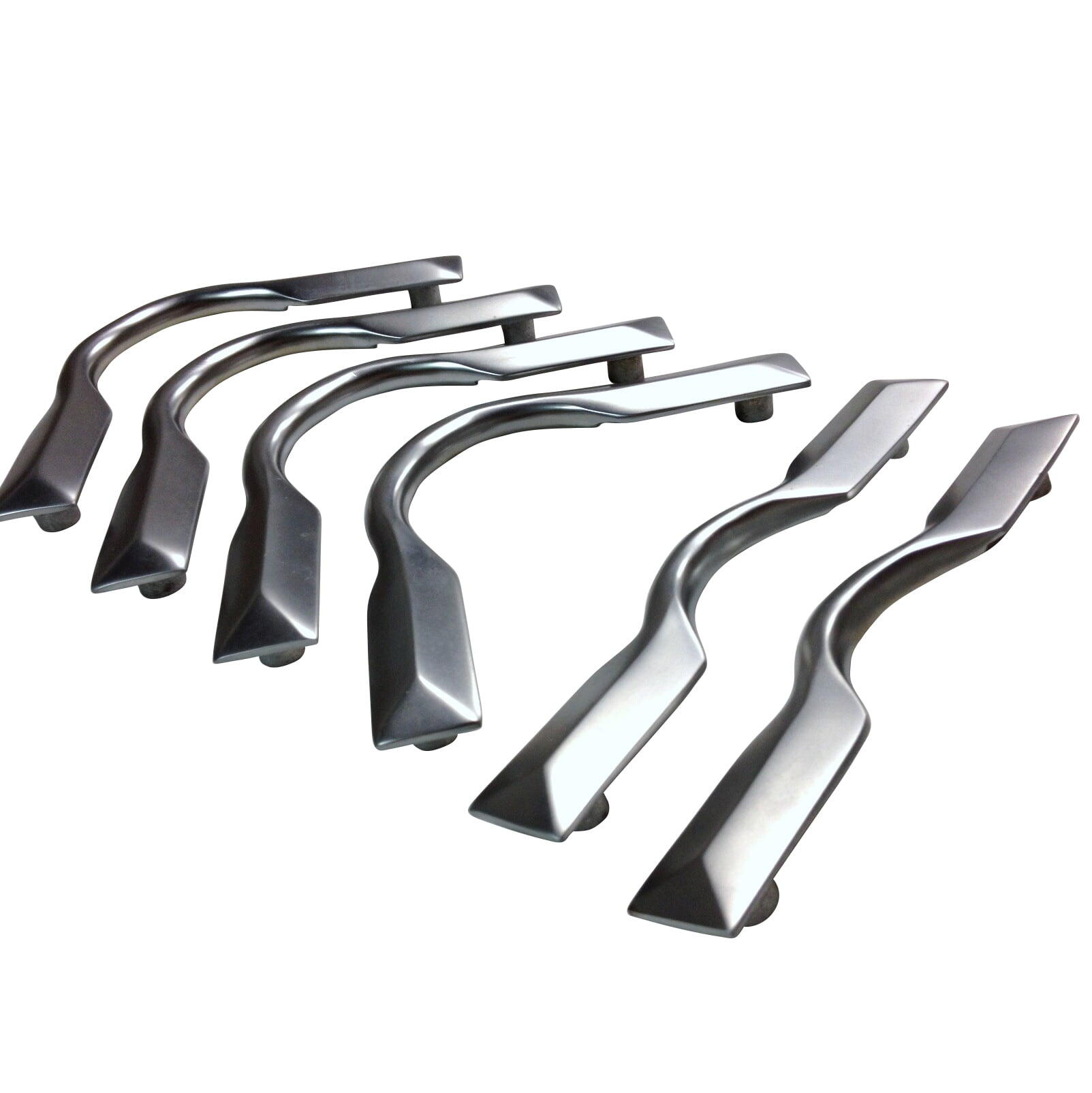 Quality Solid Pool Snooker Table Satin Chrome Pocket Brackets Heavy Boss Square