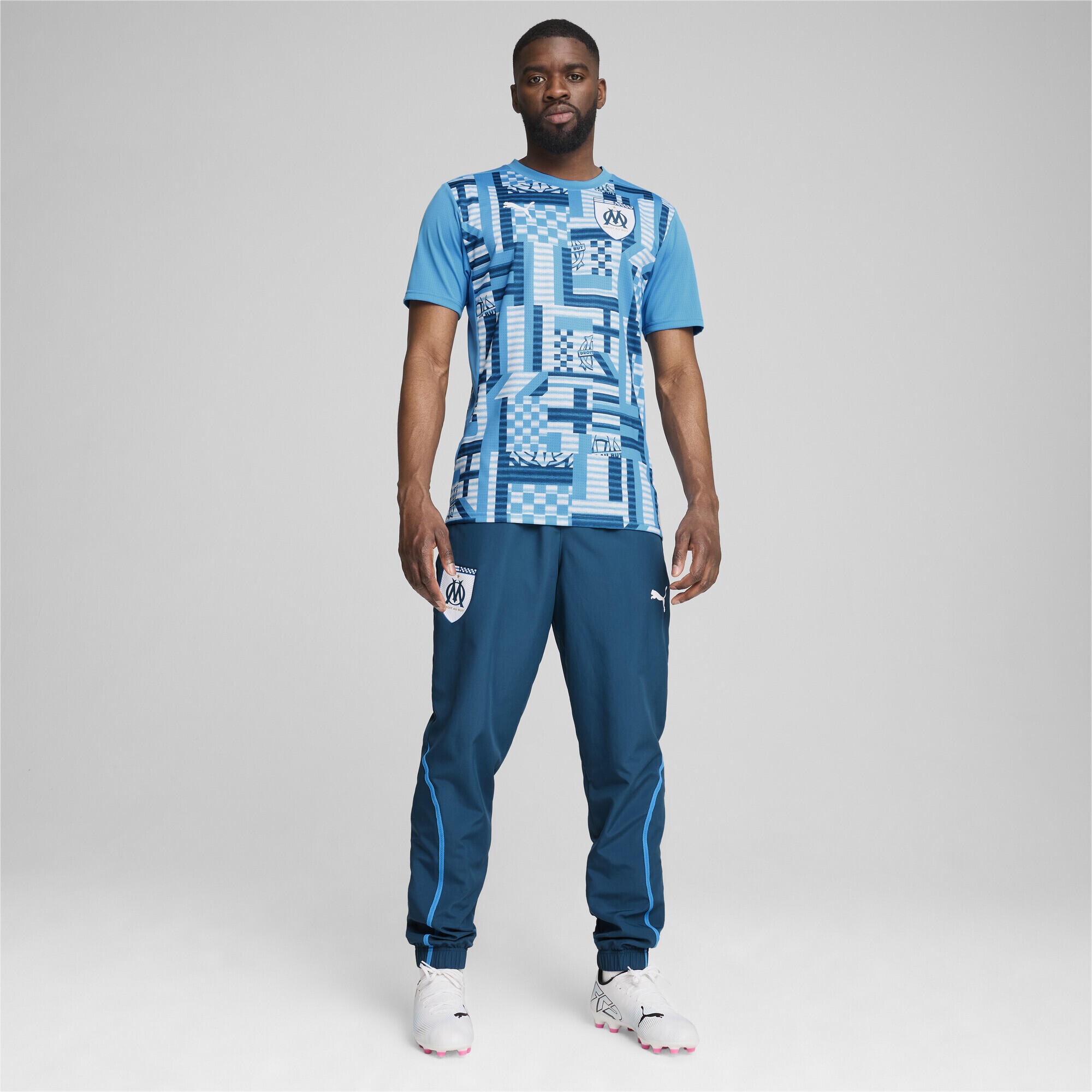 Maillot d'avant-match Olympique de Marseille Homme PUMA 6/7