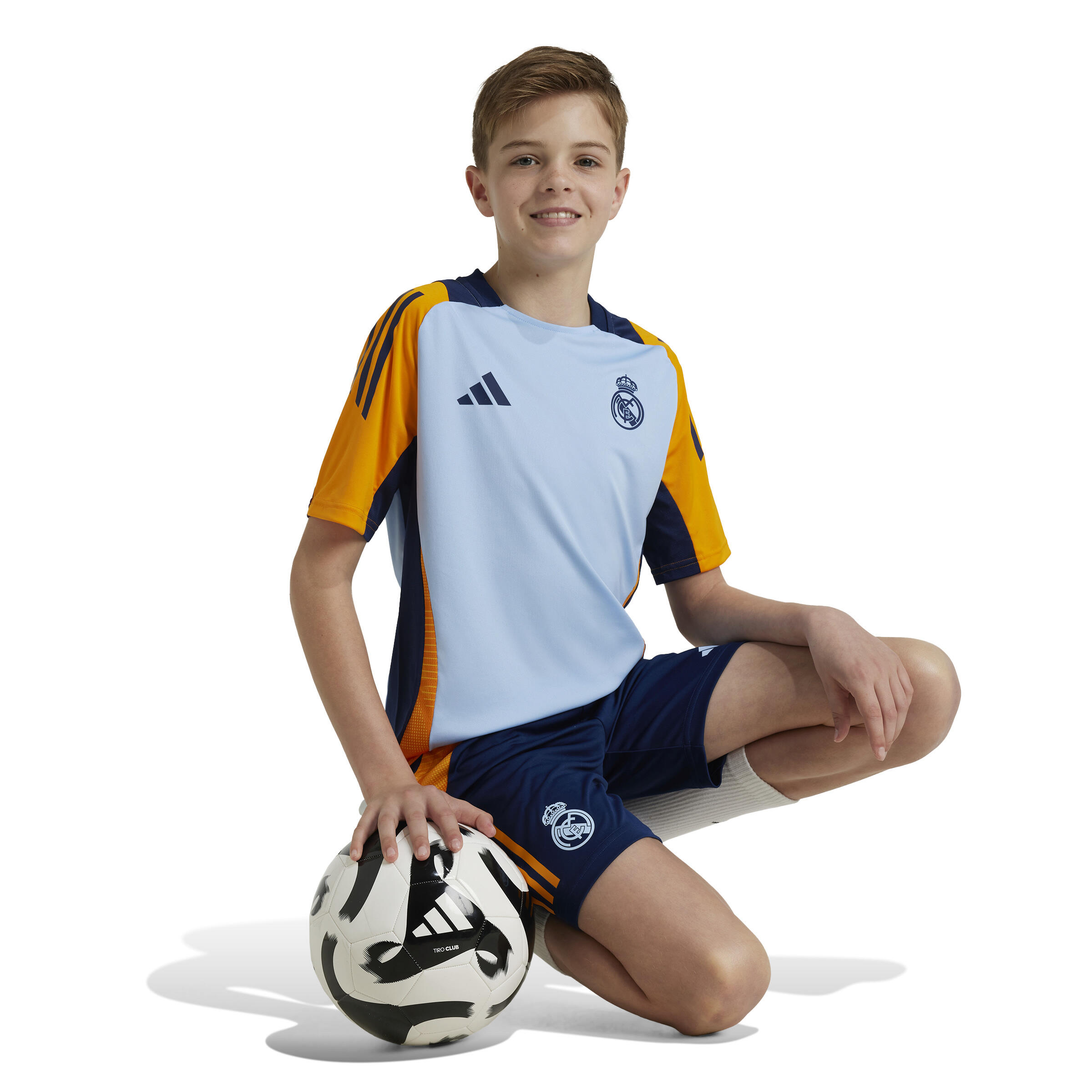 Short da allenamento Tiro 24 Competition Junior Real Madrid 6/7