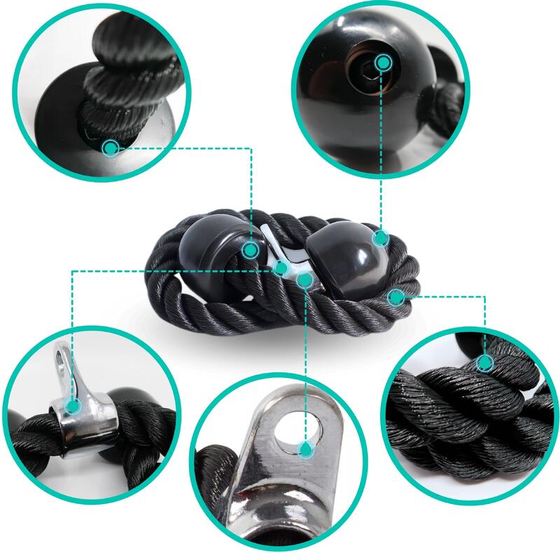 Mâner frânghie coardă triceps pentru scripete superior/atlas Revity