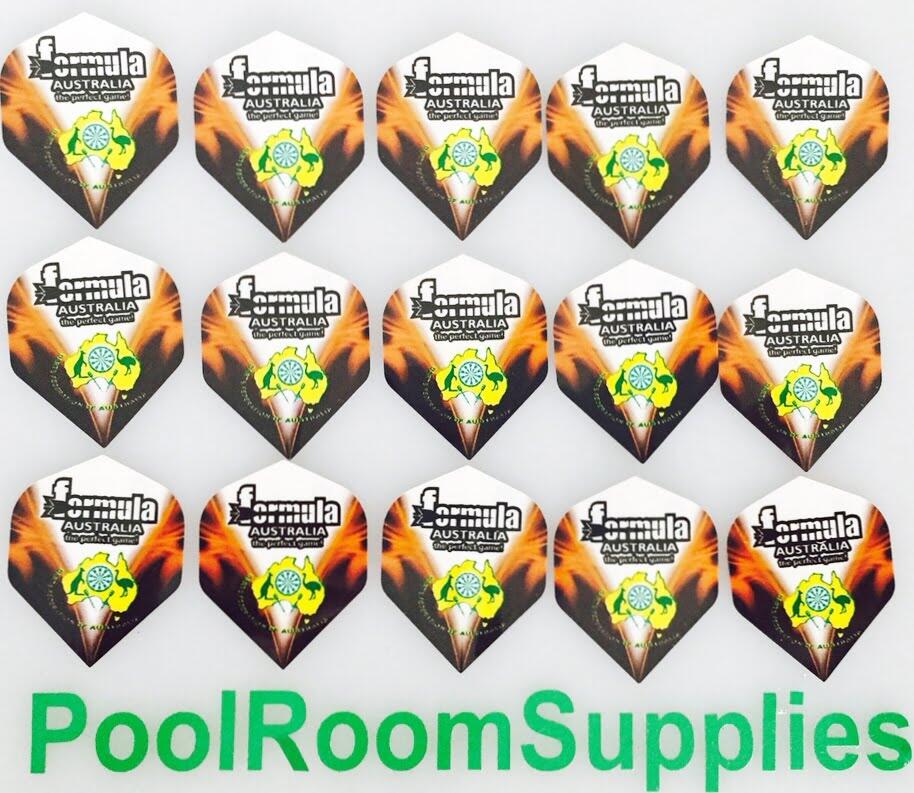 Formula Sports VALUE PACK 5 x Sets of 3 Dart Board Dart Flights