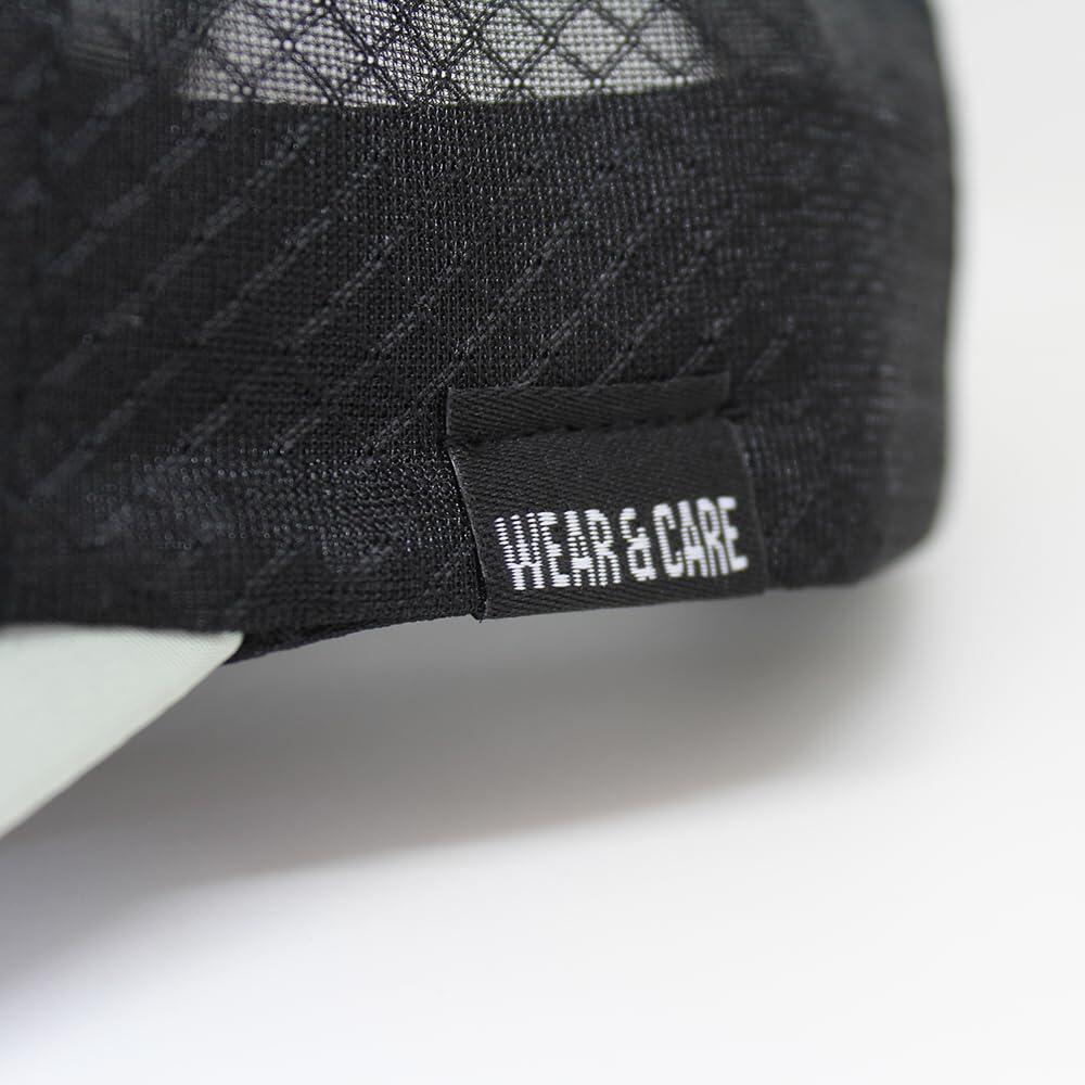 Casquette trucker de montagne et trekking – résistante à l’eau (Vert citron) 3/6